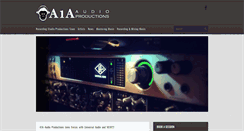 Desktop Screenshot of a1aaudioproductions.com